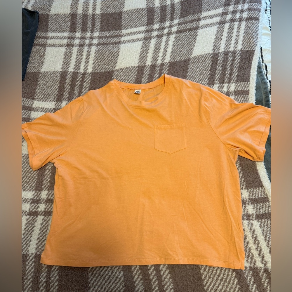 Sew In Love Orange Short Sleeve Tee